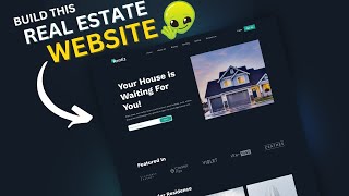 Complete Responsive RealEstate Website Using HTML CSS And JavaScript [upl. by Eahsat]