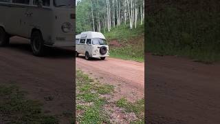 Out for a rip classic vanlife volkswagen campervan vwbus kombi dirtroad baywindow aircooled [upl. by Endor771]