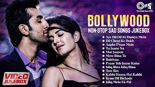 Bollywood Nonstop Sad Songs  Video Jukebox  Heartbreak Playlist  Top Bollywood Sad Songs [upl. by Bollen]