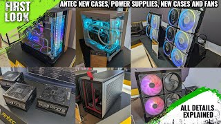 Antec New C7 ARGB Performance 1M Flux Cases SF850X HCG Pro Power Supplies amp Fans  Computex 2024 [upl. by Wester146]