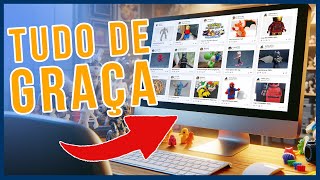 Top 5 Sites Gratuitos para Arquivos de Impressão 3D  1 Bônus Surpreendente [upl. by Mowbray]