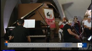 Giovanni Sollima e Pietro Bonfilio concerto presso Tenuta Val delle Rose [upl. by Karlee]