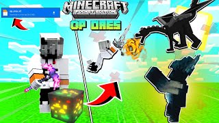 MINECRAFT But Ores Drop SUPER OP ITEMS Mod Download for MCPE 120  SUPER ORES MOD for MCPE 120 [upl. by Nichol]