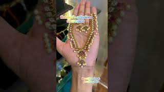 🌺beautiful latest trending jewellery setstrendingjewelleryonegramgold simplejewellery setsjewelry [upl. by Venus]