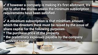 Allotment of shares to shareholders  Raising capital business law NAISHAACADEMY [upl. by Ennove]