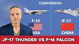 Is the F16 Better Than Chinas JF17 [upl. by Swihart]