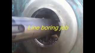 Line Boring Machine in india [upl. by Afrika]