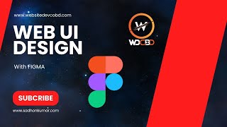 Web UI Design With Figma  Figma Design [upl. by Adaliah616]