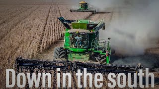 Awesome Harvest Video 2018 Soybeans [upl. by Nealson]