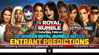 WWE Royal Rumble 2025  Womens Entry Predictions [upl. by Oriel206]