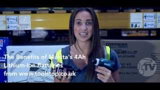 Makita 4Ah LiIon Batteries  the Key Benefits [upl. by Jana854]