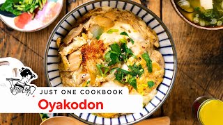 How to Make Delicious Oyakodon at Home 親子丼 [upl. by Lily]