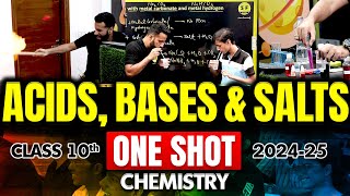 Acids Bases and Salts One Shot 202425 Science  Class 10 Chemistry NCERT CBSE  By Ashu Sir [upl. by Ballou248]