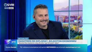 KAFE SHQETO Mashtrimi me diplomat bojkoton Ekonomiku [upl. by Norel]