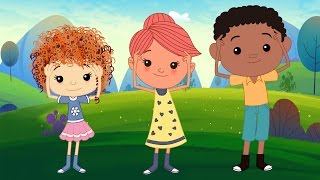 Head Shoulders Knees and Toes Song  More Kids Songs by FunForKidsTV [upl. by Anileba]