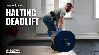 Halting Deadlift [upl. by Richardo629]