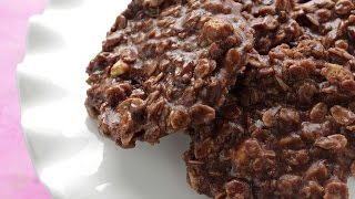 How To Make No Bake Oatmeal Cookies  Simply Bakings [upl. by Podvin]