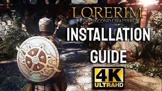 Lorerim Modlist Installation Guide  The Elder Scrolls V Skyrim Over 3500 MODS [upl. by Kasey]