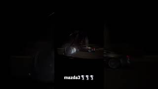 mazda 3 25 turbo vs 2 mustang v6 tuning [upl. by Fenelia980]