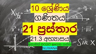 grade 10 maths 213 අභ්‍යාසය21 ප්‍රස්තාර nuwana [upl. by Jaunita732]