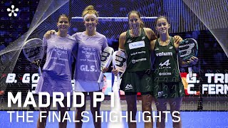 Comunidad de Madrid Premier Padel P1 Highlights day 7 women [upl. by Ajin514]