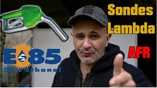 ✅ Ethanol E85 Sonde Lambda et rapport air carburant [upl. by Chryste]