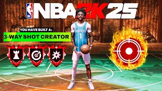 This RARE SHOT CREATOR is DOMINATING NBA 2K25 [upl. by Frendel]