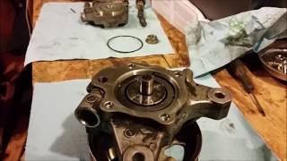 Power Steering Pump Rebuild 20032007 Honda Accord 24L 4 cyl [upl. by Odidnac256]