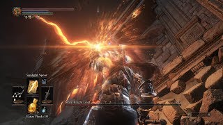 Dark Souls 3  Cleric Class Boss Fight 23  Slave Knight Gael Safe Method for 3rd Phase SL80 [upl. by Assiluy996]