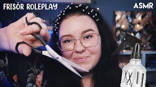 ASMR ✂️ Frisör Roleplay klippning och styling ✨ [upl. by Frantz]