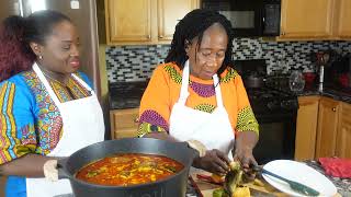 Grandmas authentic Palm nut Soup Abenkwan SE02 EP01 [upl. by Wilcox]