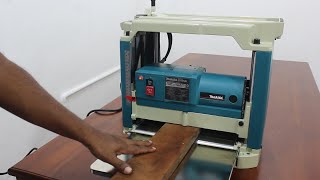 Unboxing Thickness Planer  How to Use Makita 2012NB 12 Inch Power Thicknesser [upl. by Ybanrab]