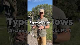 Pt 1  Types of Bows 🏹 Here’s a quick run through of your bow types and their components archery [upl. by Barlow]