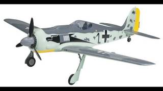 The Flyzone RTF Focke Wulf 190 RC Plane Review and Maiden Flight [upl. by Aehtna]