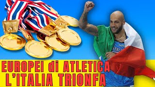 EUROPEI DI ATLETICA 2024 DOMINIO ASSOLUTO DEGLI AZZURRI [upl. by Kay]