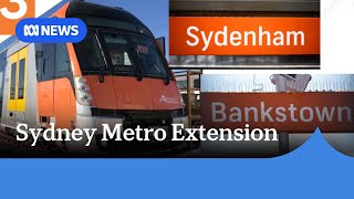 Sydney Metro extension forces T3 Bankstown Line to close for at least a year  ABC News [upl. by Yzdnil]