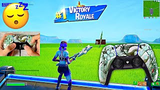 1 HOUR ASMR 😴 Relaxing Controller Sounds 💤 Chill Fortnite Zone Wars Gameplay 4K 120fps [upl. by Barbe]