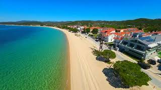 Toroni Beach Halkidiki April 2024 [upl. by Laehctim323]