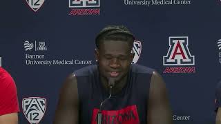 Arizona Basketball Senior Players Press Conference [upl. by Nabe]