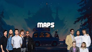 Maroon 5  Maps Lyrics [upl. by Web]