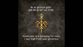 Wardruna  Runaljod with English lyrics [upl. by Puna]