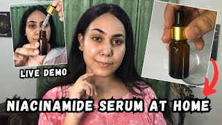 DIY Niacinamide Serum At Home  Shamaim Rajpoot [upl. by Halli]