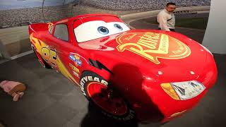 Lightning McQueen  Cars  Petersen Automotive Museum mcqueen cars exoticsmotorsusa petersen [upl. by Anwahsat]