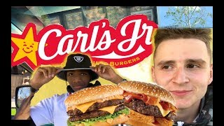 CARLS JR im LIVETEST  Double Western Bacon and Big Carl [upl. by Wallach678]