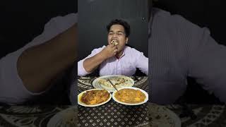 Kadhai Paneer Vs Butter Paneer with Butter Naan Comparison food foodie indianfood shorts short [upl. by Polinski]