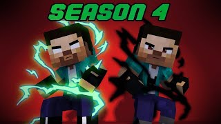 MONSHIIEE VS XDJAMES SEASON 4 FULL EPISODE  MINECRAFT ANIMATION [upl. by Amihsat]