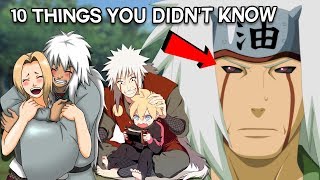 10 Things You Didnt Know About Jiraiya  Boruto amp Naruto [upl. by Kat]