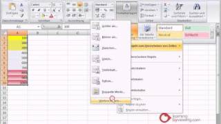 Excel Tutorial Formatierung [upl. by Housum]