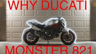 Why Ducati Monster 821 [upl. by Nesline952]