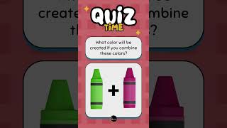 Guess the COLOR Quiz  Crayon Color Game  Guess the Color Game [upl. by Iramohs]